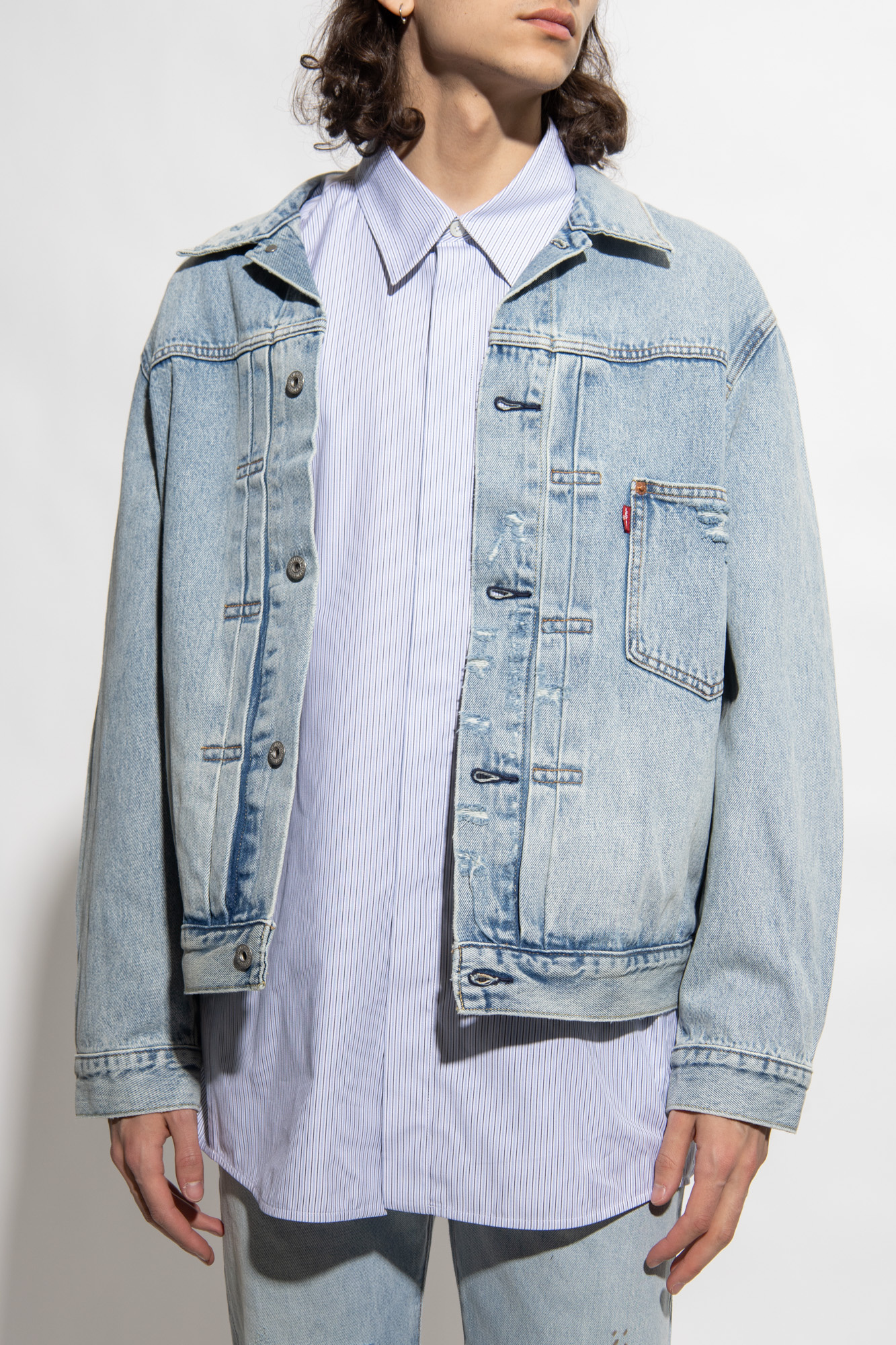 Blue 'Responsibly Made' collection denim jacket Levi's - Vitkac Canada
